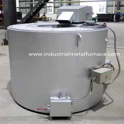 Lò nung cảm ứng nhôm 850C 1000kg Lò nung chảy nhôm điện