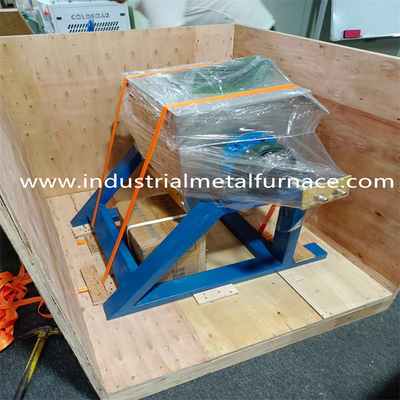 110KW 50KG Lò nung cảm ứng công nghiệp Lò sưởi nóng chảy Kim loại 145kgs