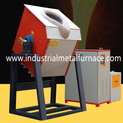 160KW 100KG Lò nung cảm ứng công nghiệp Lò nung chảy để xử lý nhiệt gang