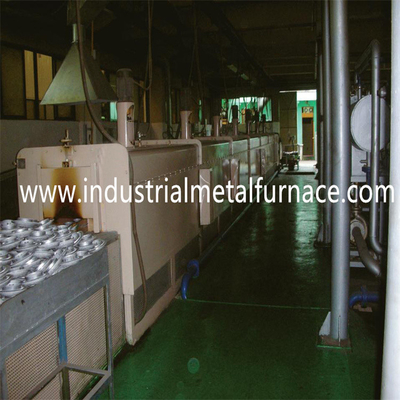 Băng tải lưới 300kg / H đến 800kg / H Lò nung hợp kim nhôm 600 độ