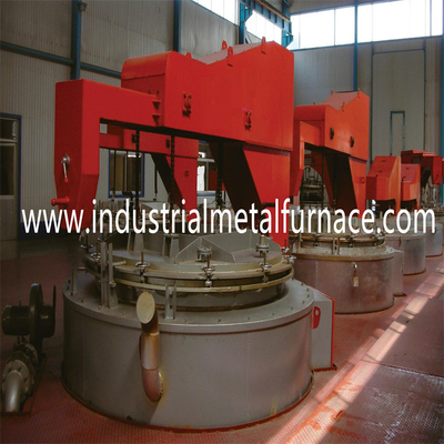 Lò xử lý nhiệt ủ sáng Lò luyện hình cầu tốt cho dây điện 30000kg / H