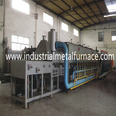 220kW 300KG / H Bộ phận rèn Lưới Lò nung đai nhiệt độ cao Lò băng tải