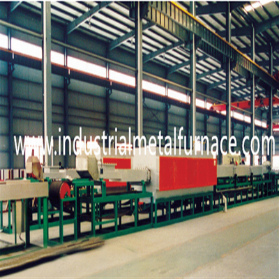 Lò băng tải nhiệt độ cao liên tục Lò nung ống thép Dây chuyền xử lý nhiệt