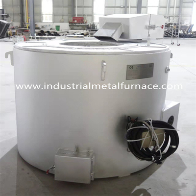 Lò nung nóng chảy kim loại điện cảm ứng công nghiệp 400kg Zamak Loại cố định