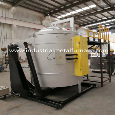 Điện trở 500kg Lò cảm ứng nóng chảy nhôm 1100 độ