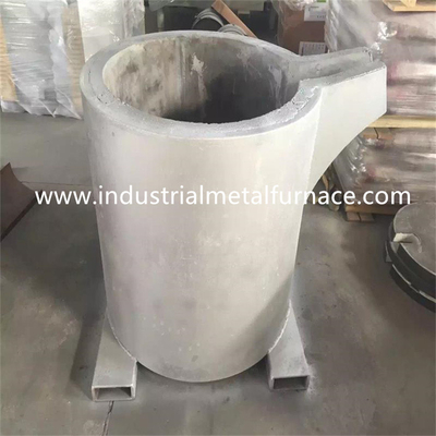 Đổ nhôm nóng chảy đúc nóng chảy 540mm Muôi chuyển nhôm nóng chảy