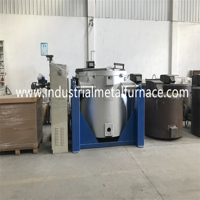 1000KG Khí đốt nghiêng Lò nung chảy Crucible Máy nấu chảy nhôm phế liệu