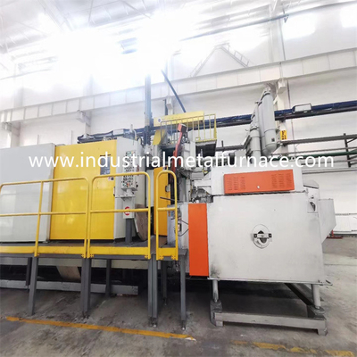 Lò nung bằng điện 2500kg Lò sưởi cảm ứng bằng nhôm nóng chảy Loại nhúng thép