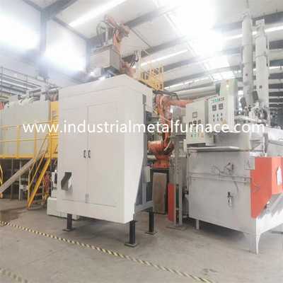 Lò nung nhôm 9500mm 45000kg Lò nung chảy khí tự nhiên