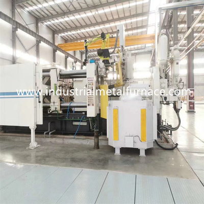 300 đến 3000kg / H Lò nung chảy hợp kim nhôm âm vang Lò nung nhôm tổ chức