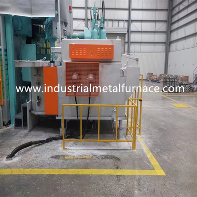 Lò nung bằng điện 2500kg Lò sưởi cảm ứng bằng nhôm nóng chảy Loại nhúng thép