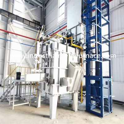 700 đến 750deg nhôm nung chảy và giữ lò nung quá trình đúc hợp kim nhôm