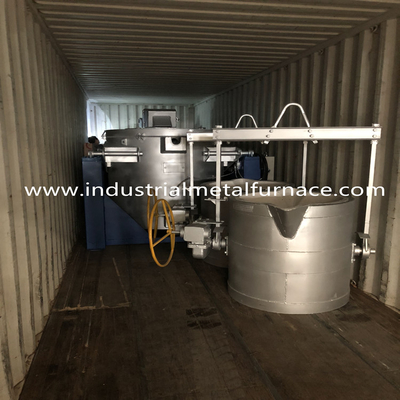 350kg Lò nung nhôm 18KW Máy gia nhiệt sơ bộ thang điện đứng tự động CE