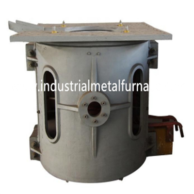 Lò cảm ứng công nghiệp 300kg 1150 độ cho vỏ nhôm nóng chảy đồng